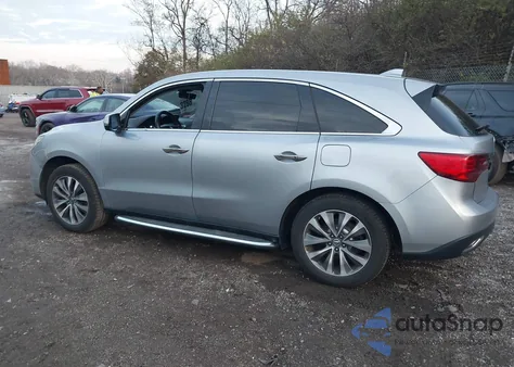 2016 Acura Mdx Technology Acurawatch Plus Packages/Technology Package из США, поврежденный, VIN 5FRYD4H43GB058426